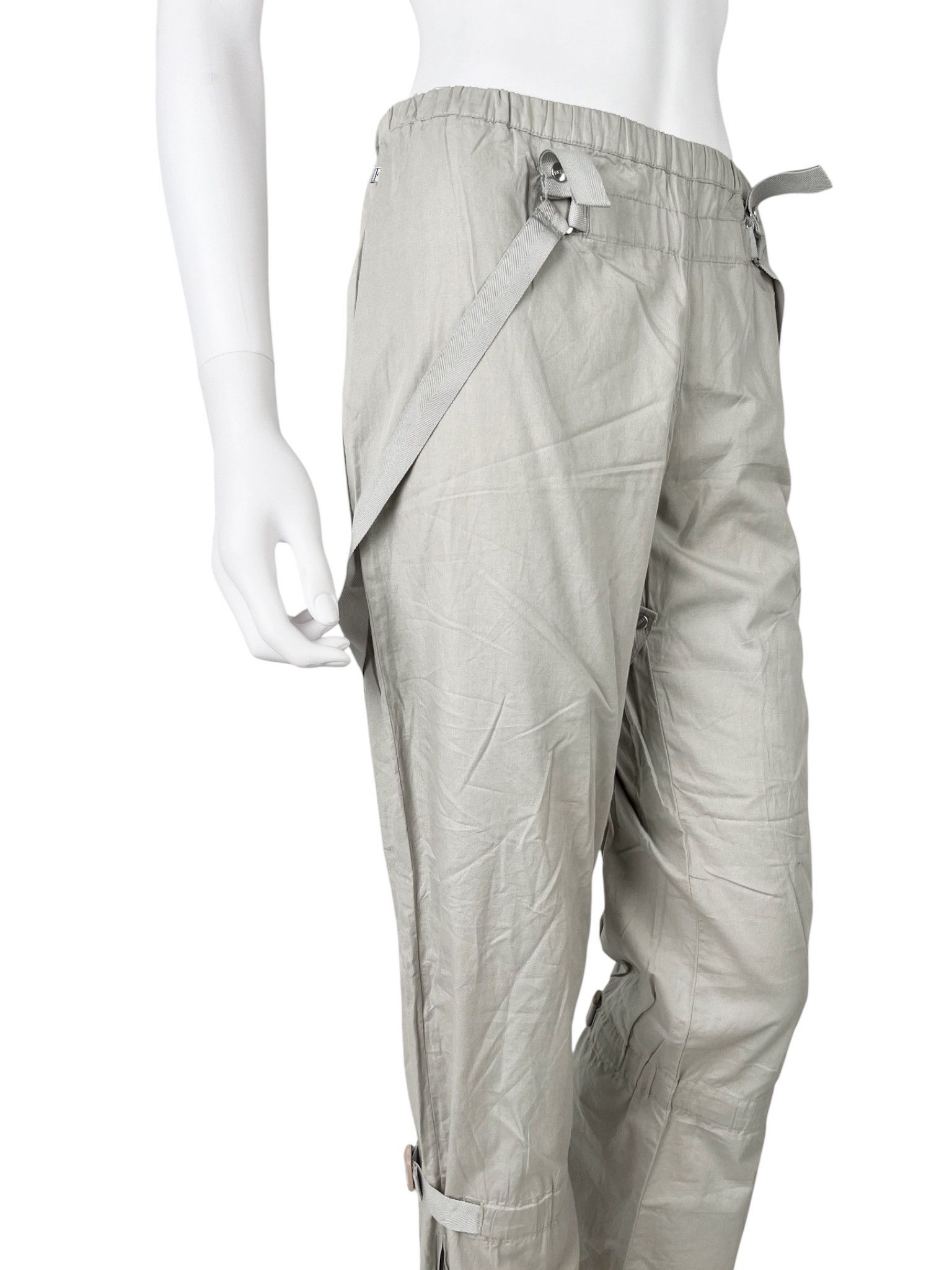 Gianfranco Ferre Gianfranco Ferré 2000's Bondage Parachute Grey Pants Size 27" / US 4 / IT 40 - 5 Thumbnail