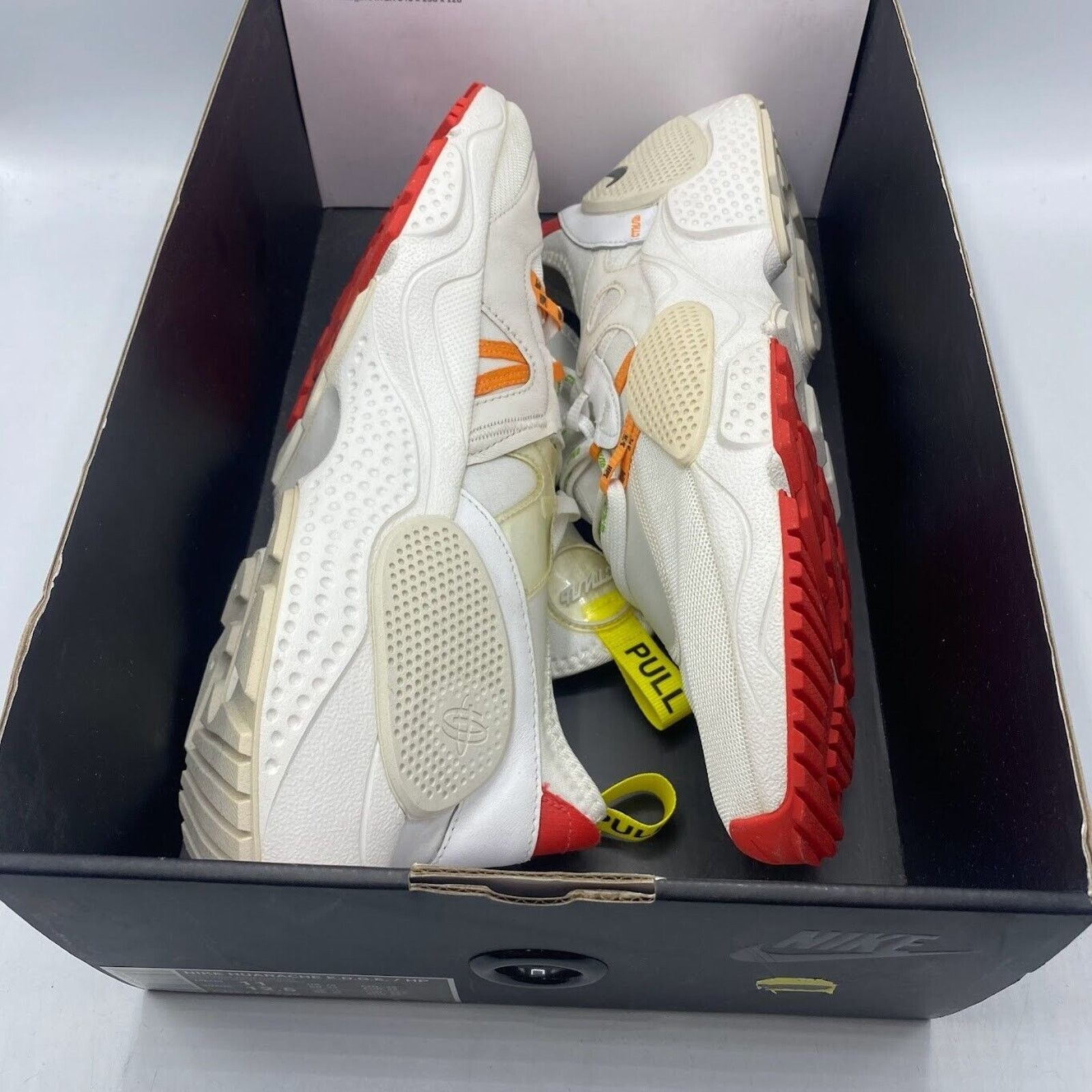Nike NEW Nike Huarache E.D.G.E./HP White Red Men's CD5779 100 Size US 11 / EU 44 - 11 Thumbnail