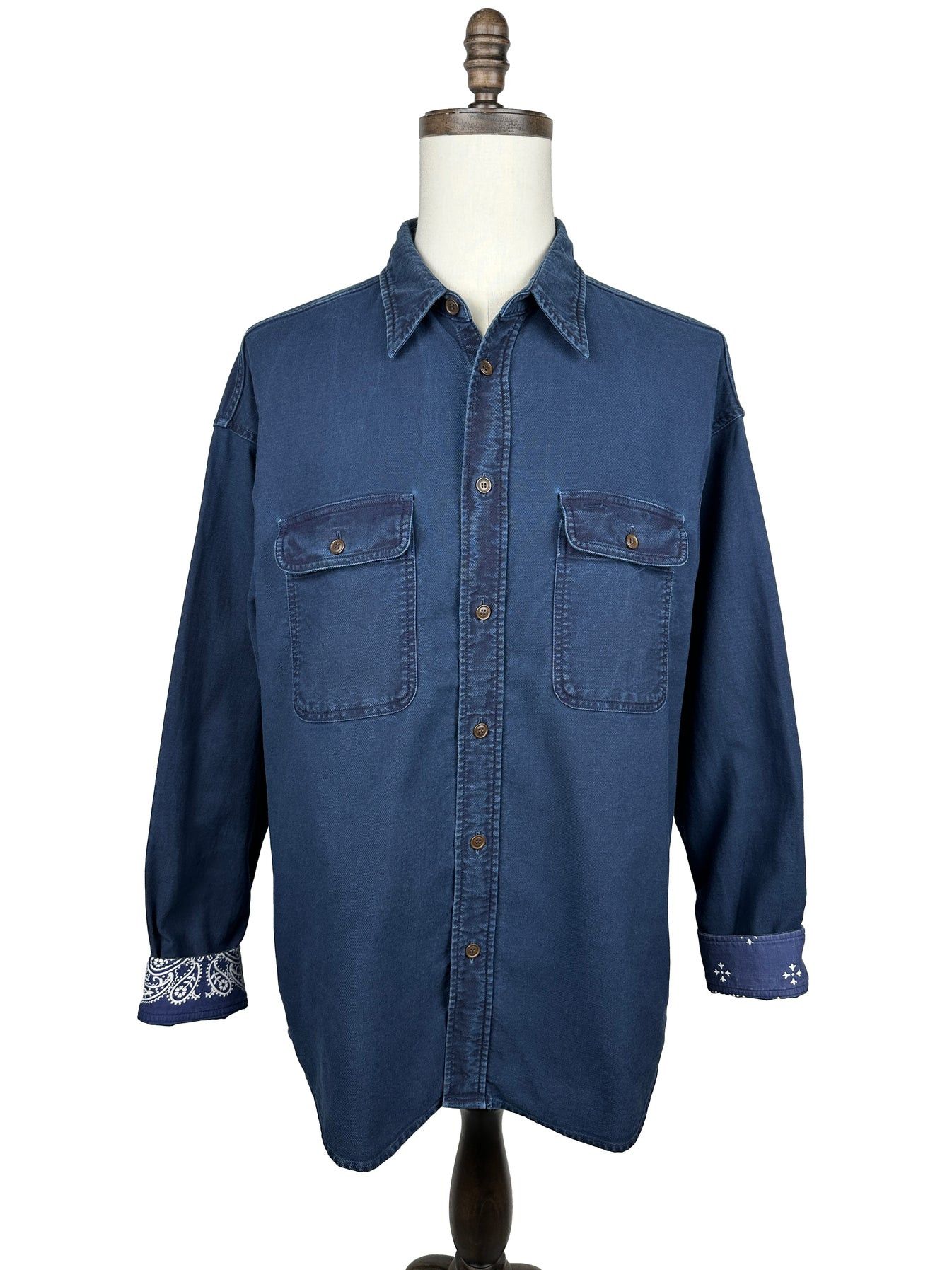 Visvim SS19 Shorty Chore JKT Dry Denim | Grailed