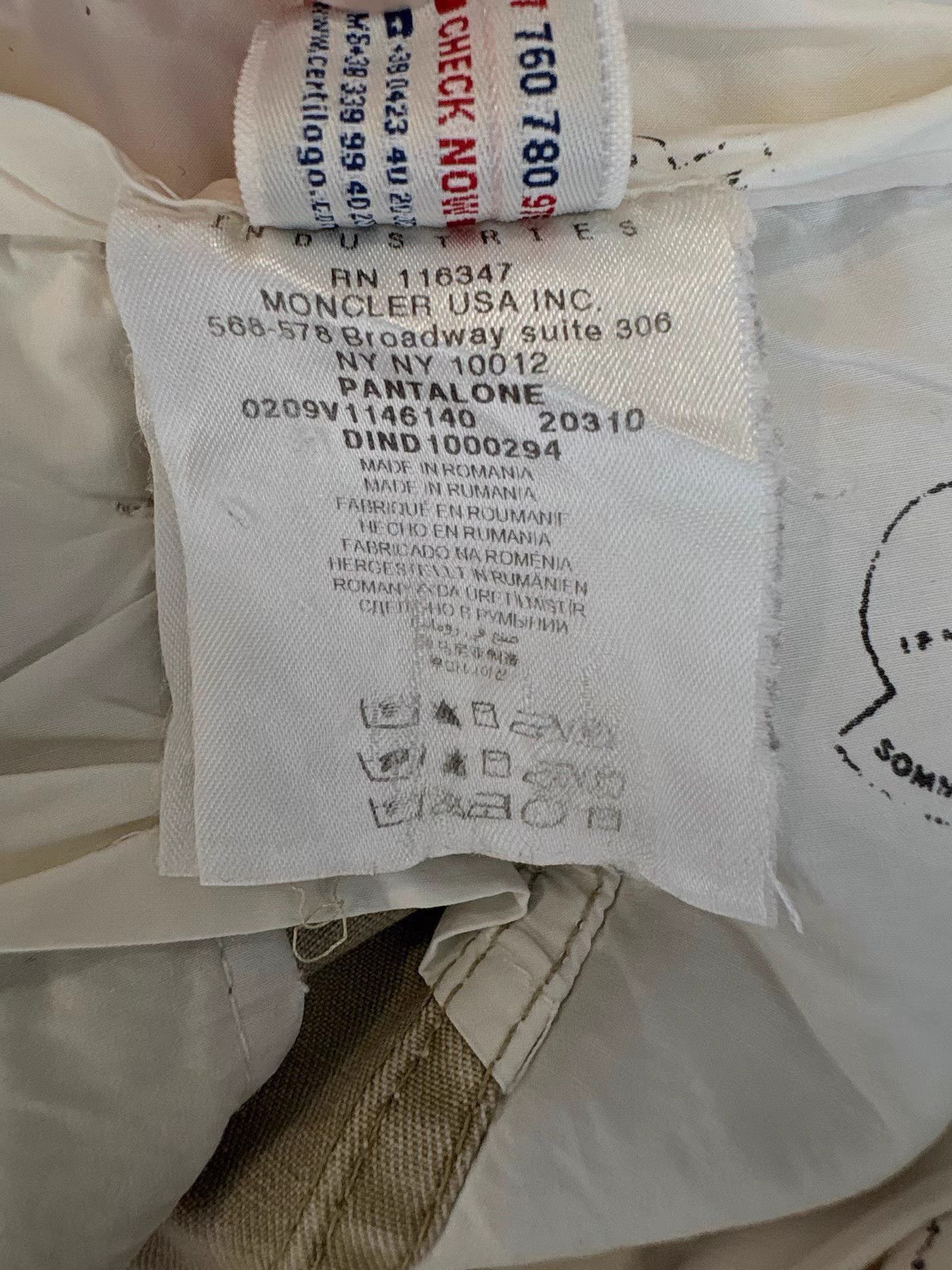 Moncler MONCLER Khaki Trousers K1 Size US 30 / EU 46 - 4 Thumbnail