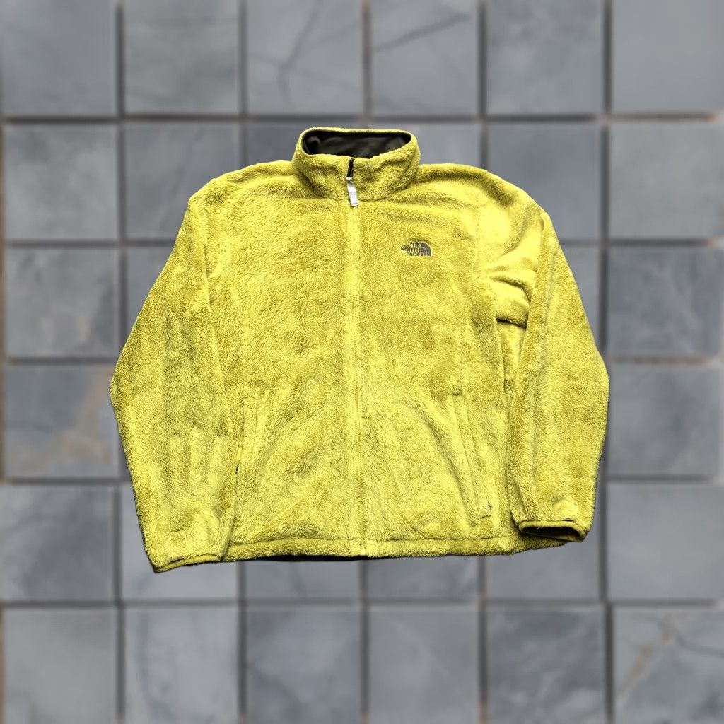 The North Face North Face Womens XL Yellow Osito Fleece Jacket Full Zip Soft Fuzzy High Pile Size XL / US 12-14 / IT 48-50 - 1 Thumbnail