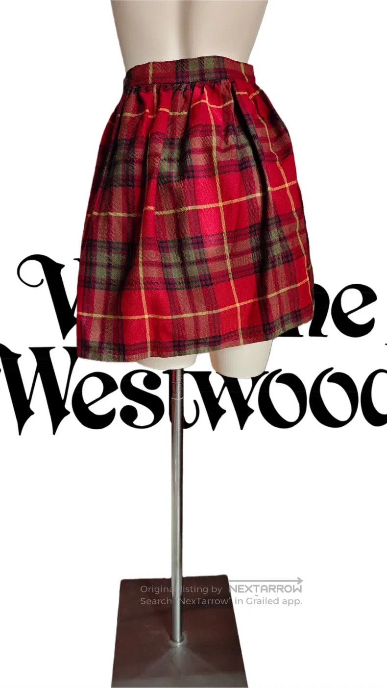 Vivienne Westwood Vivienne Westwood size 1 Red Plaid Skirt Size 24" / US 00 / IT 34 - 4 Thumbnail