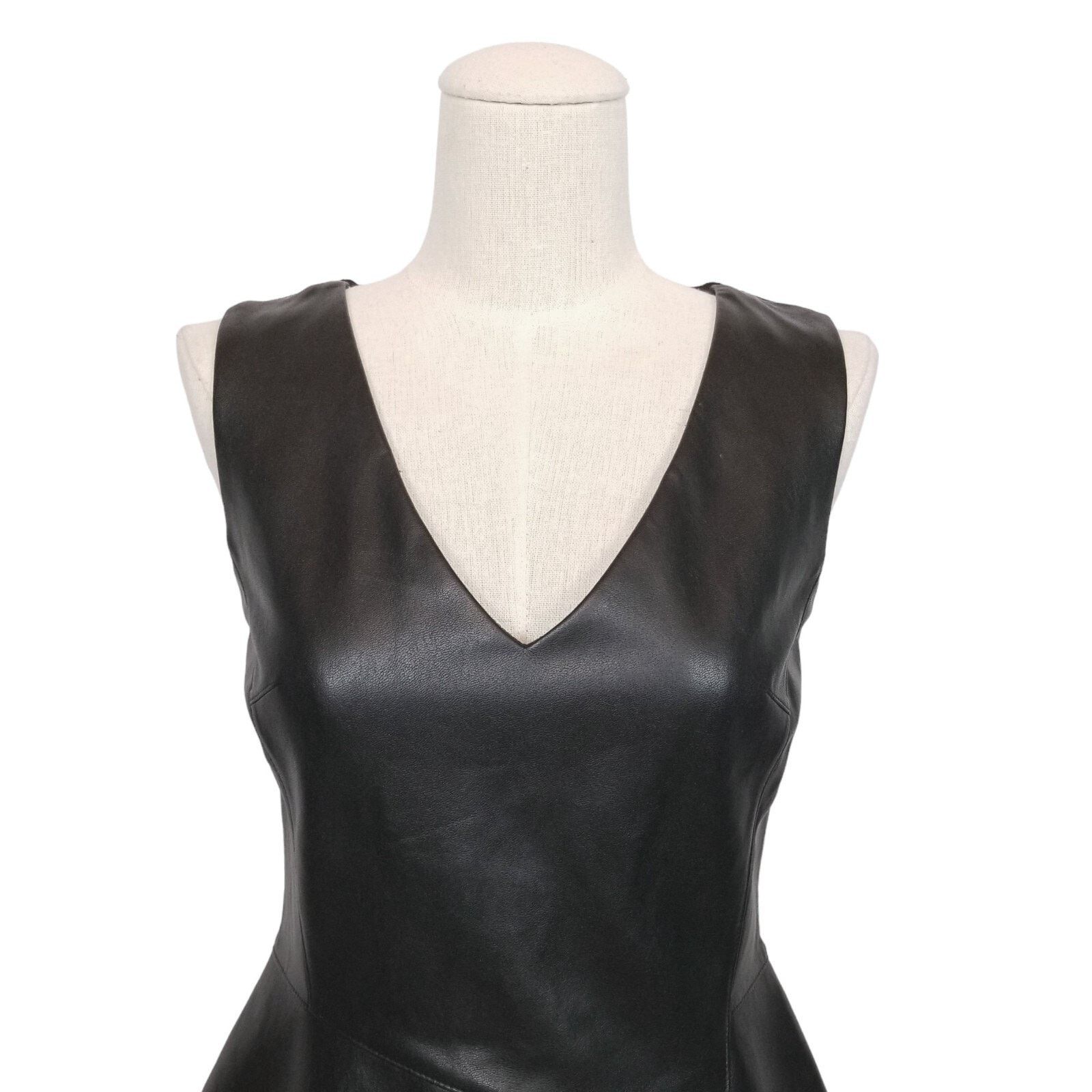 Bailey 44 Bailey 44 Gehry Sleeveless Peplum Tank Black Sz Small Size S / US 4 / IT 40 - 2 Thumbnail
