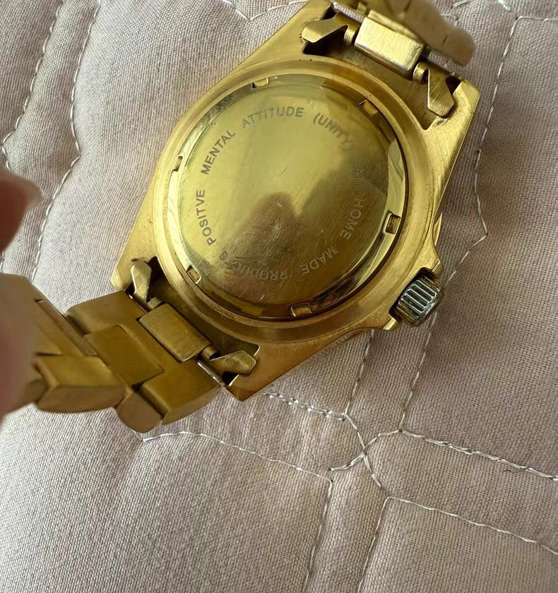 CLOT CLOT x JAM HOME MADE Gold & Silver Watch Bracelet Size 32 - 4 Thumbnail