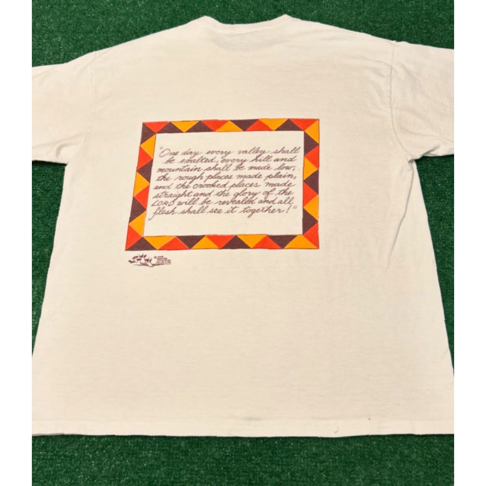 Vintage VINTAGE MLK Martin Luther King Jr Day Celebration Shirt Mens XL White T-Shirt 1996 90s VTG Short Sleeve Double-Sided 1990s Size US XL / EU 56 / 4 - 2 Thumbnail