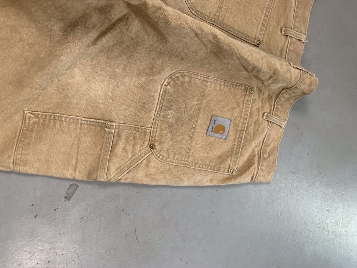 Carhartt Vintage Carhartt B136 brn double knee denim Size US 40 / EU 56 - 8 Thumbnail