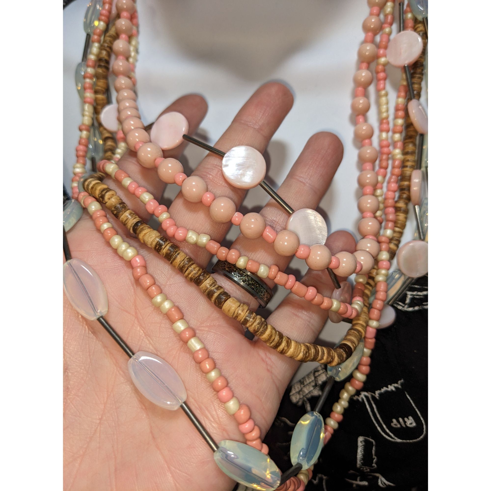 Other Bohemian Multi-Layer Beaded Necklace Size ONE SIZE - 4 Thumbnail