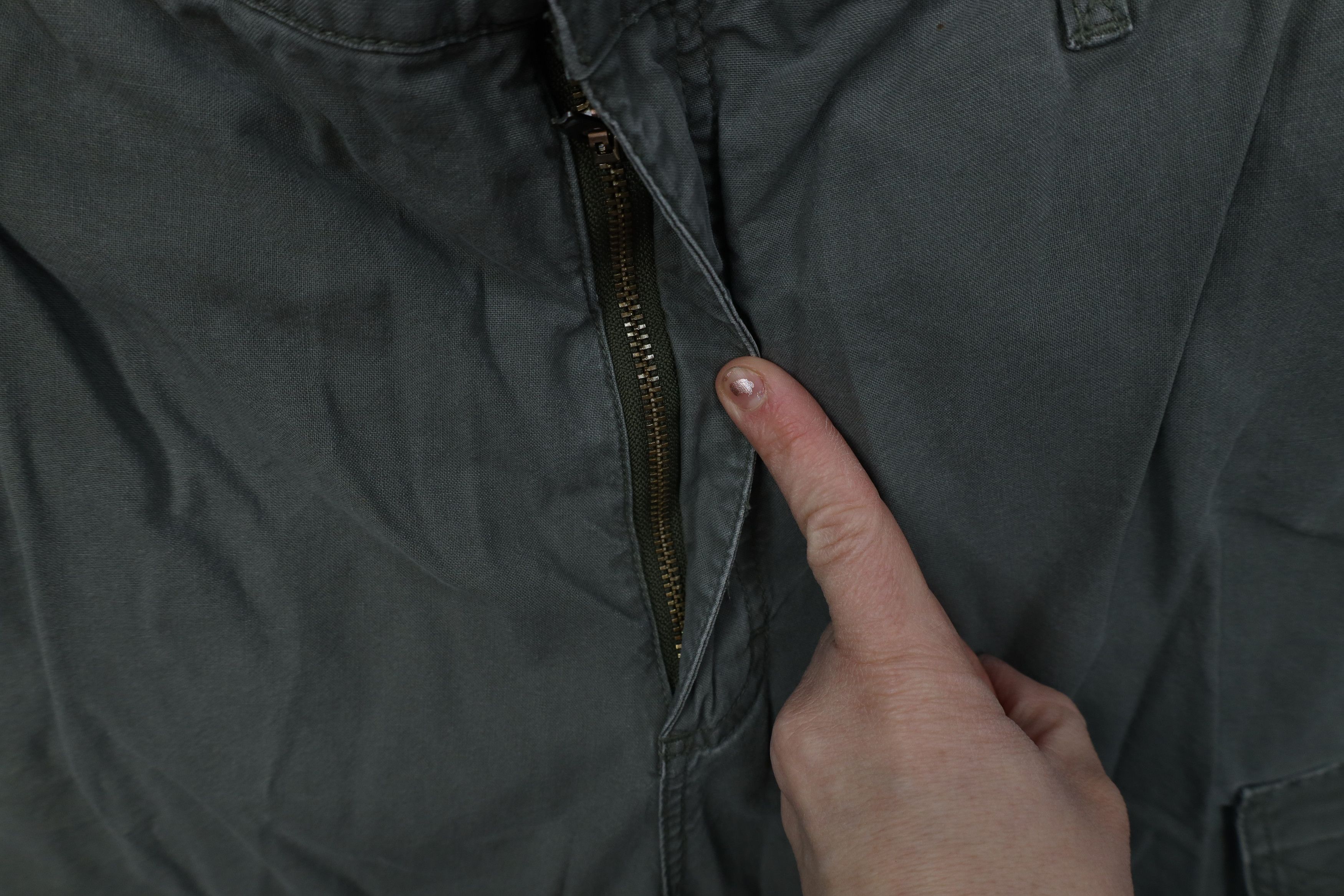 Cabelas Vintage 90 Y2K Cabelas Wide Leg Cargo Pants Green Cotton Size US 36 / EU 52 - 6 Thumbnail