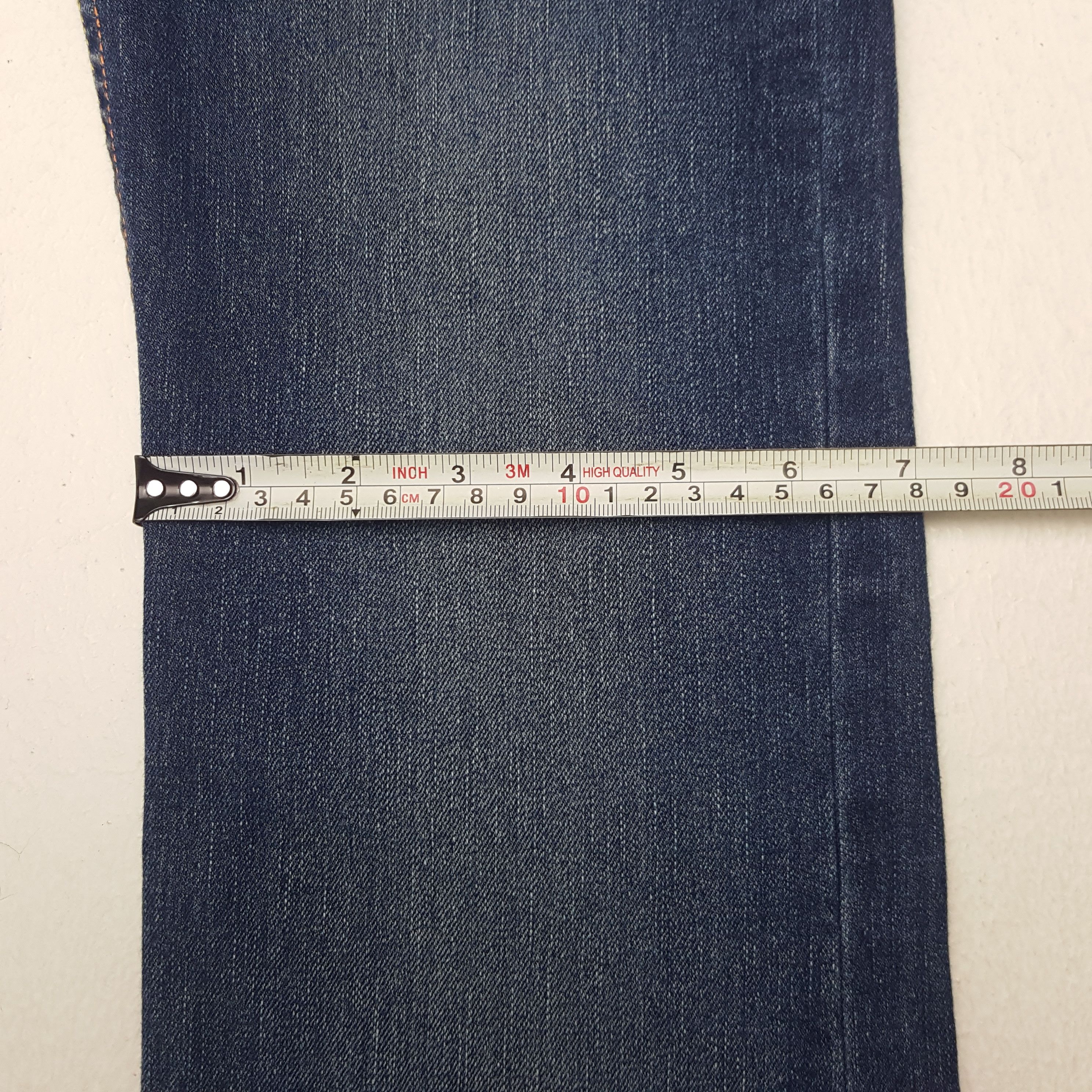 Evisu × Vintage Vintage Evisu Custom Art Daicock Denim Jeans Size 31" - 9 Thumbnail