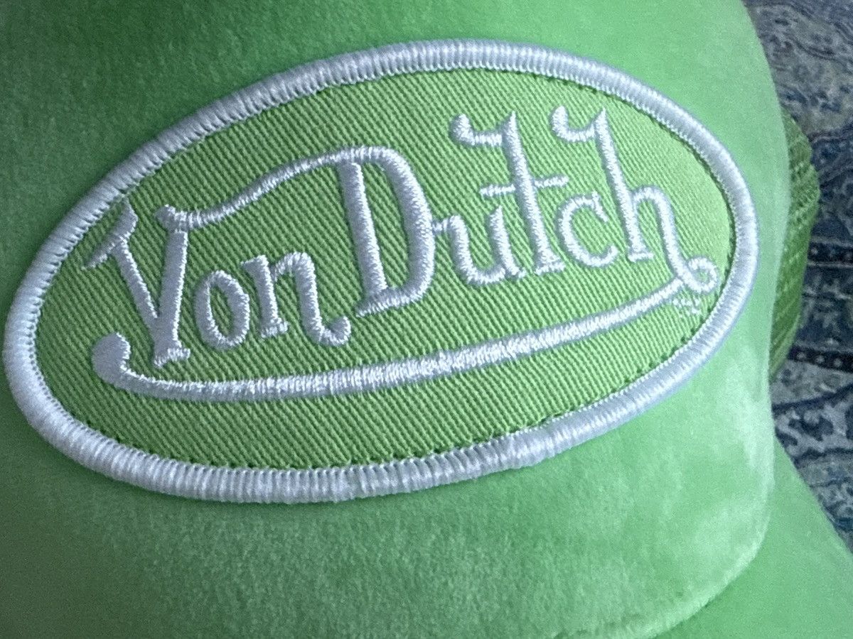 Von Dutch Von Dutch Velvet Trucker Hat Size ONE SIZE - 5 Thumbnail