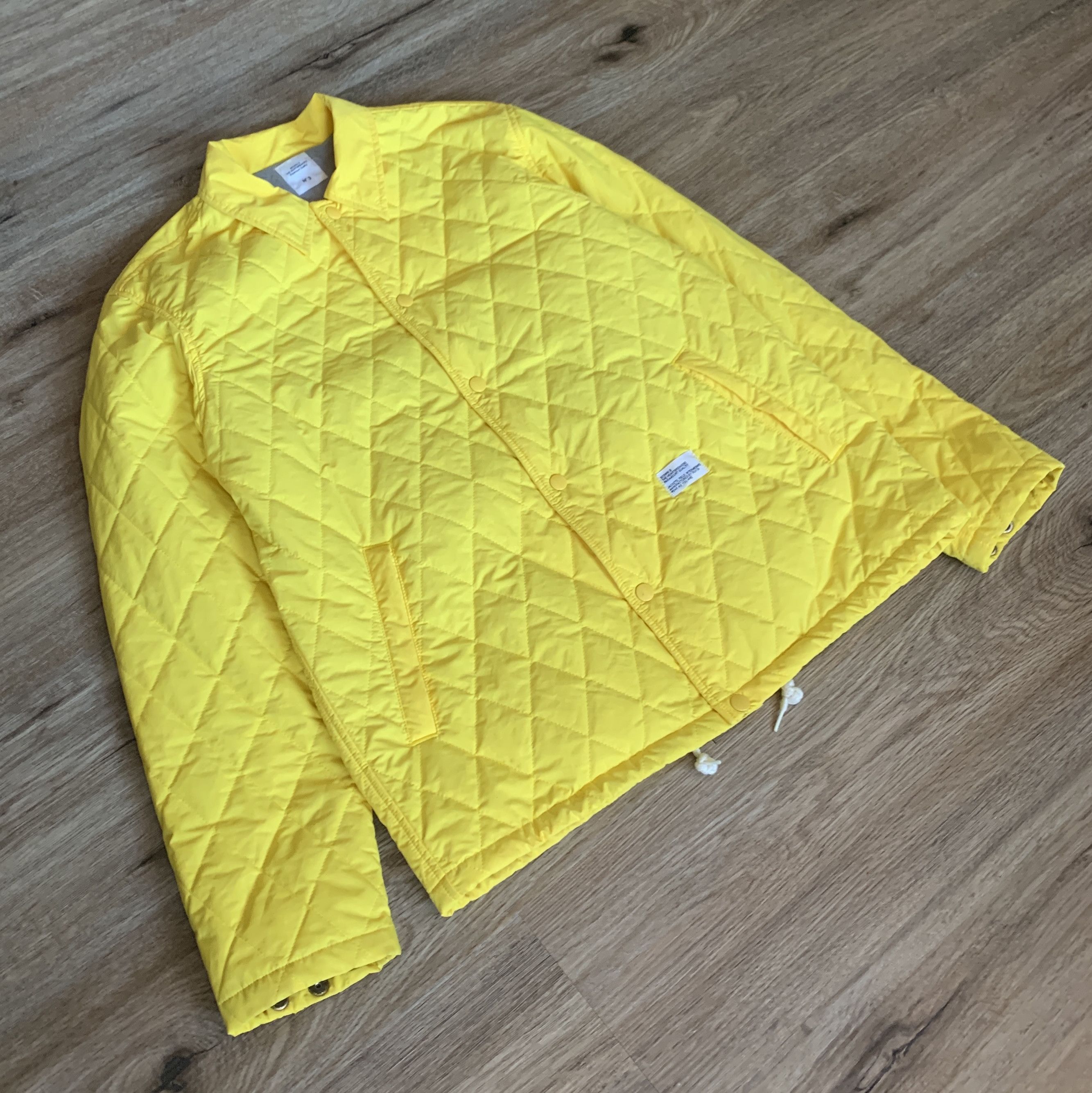Bedwin & The Heartbreakers “Jill” Quilted Coaches Jacket Yellow - 3 Size US L / EU 52-54 / 3 - 2 Thumbnail