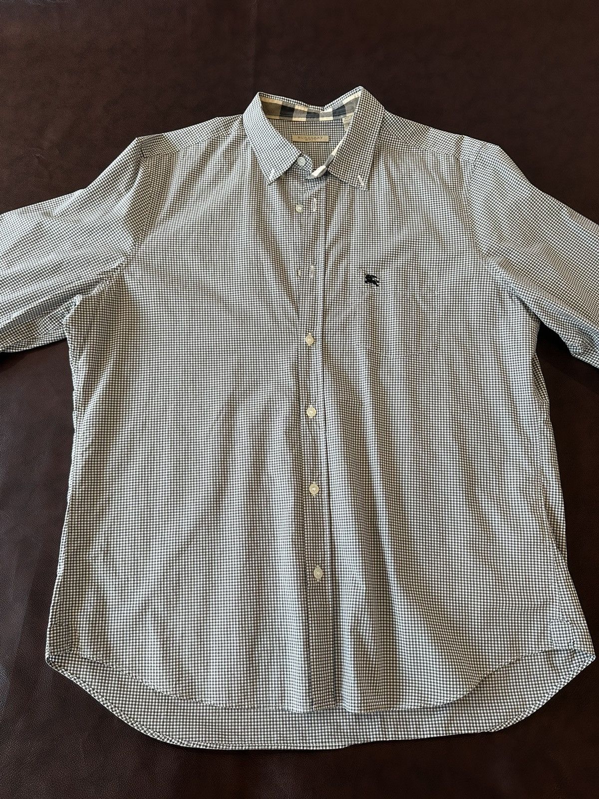 image of Burberry Brit Shirt in White, Men's (Size XL)