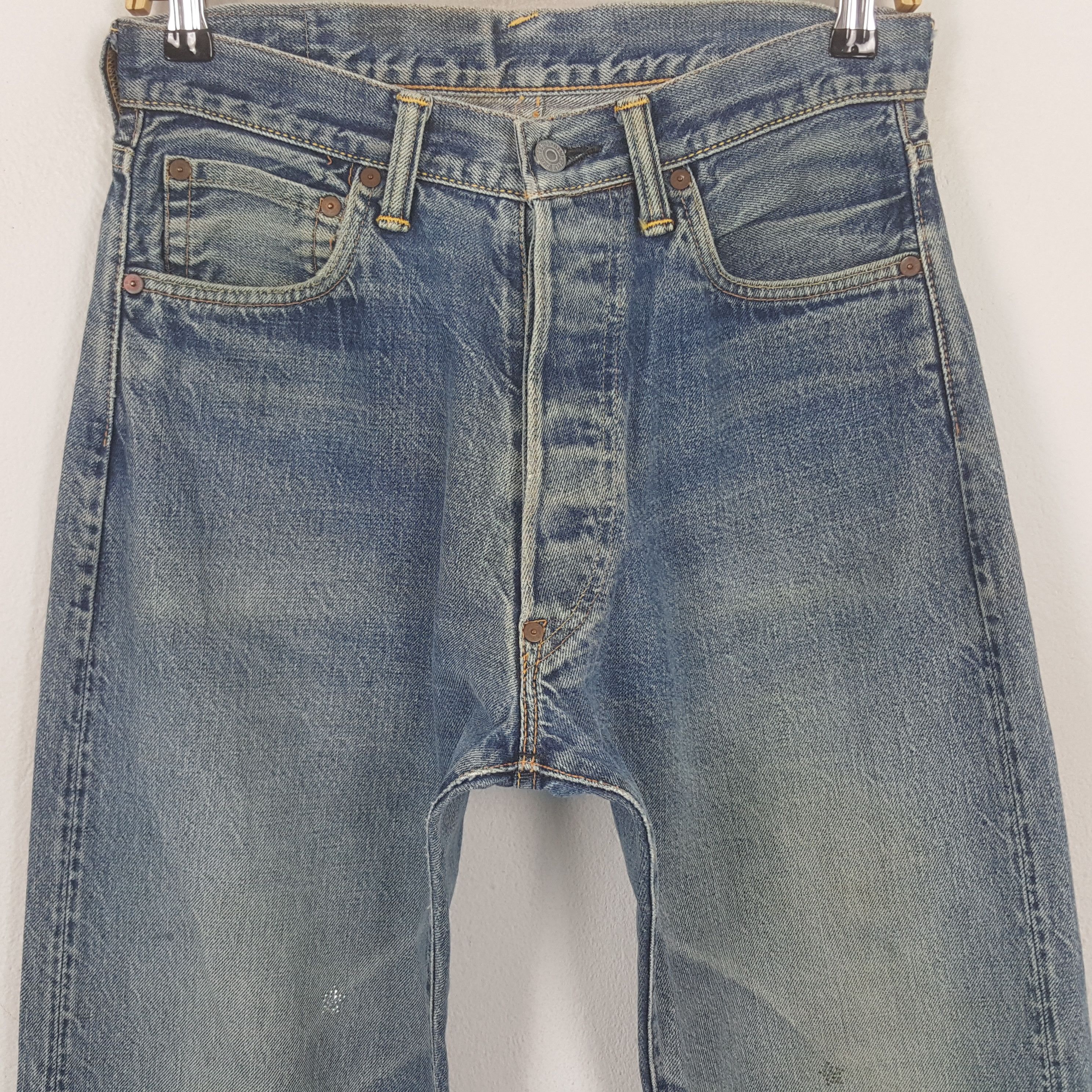 Evisu Vintage Evisu Japan Selvedge Daicock Custom Denim Jeans RR9 Size US 30 / EU 46 - 6 Thumbnail