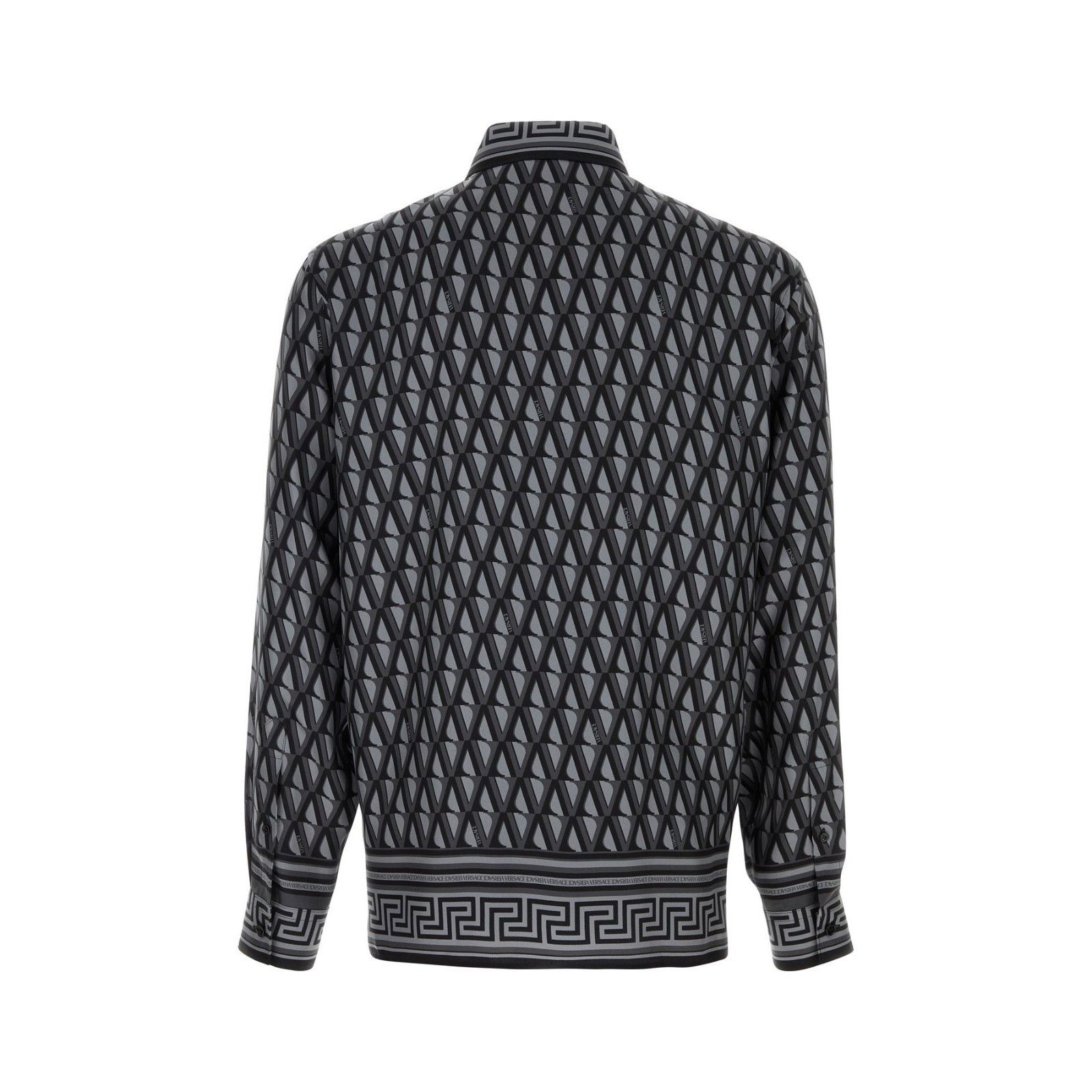 Versace VERSACE Silk Shirt New & Authentic (Men's size:L;) Size US L / EU 52-54 / 3 - 2 Thumbnail