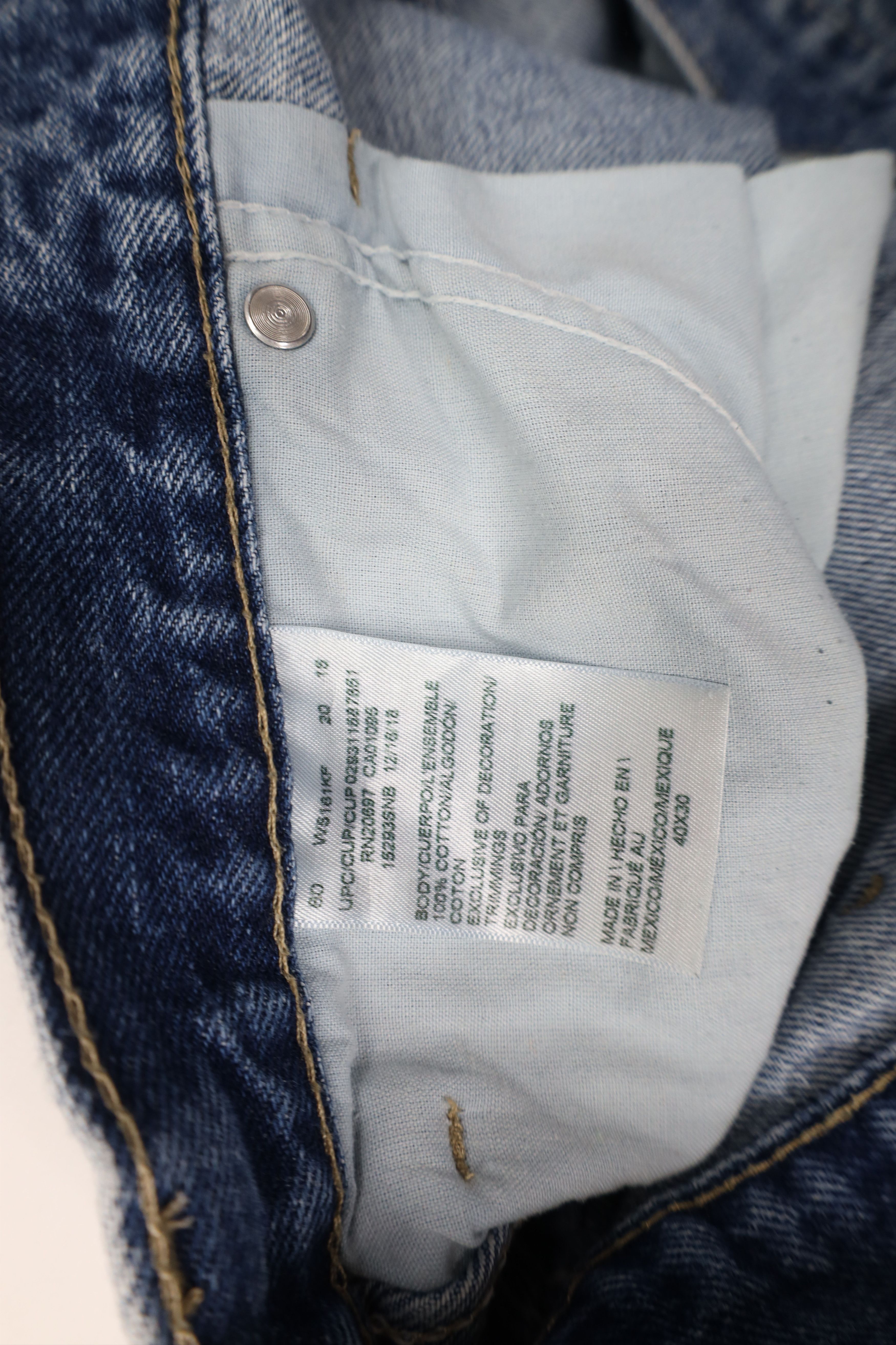 Dickies Vintage Dickies Wide Leg Double Knee Dungaree Denim Jeans Size US 40 / EU 56 - 9 Thumbnail