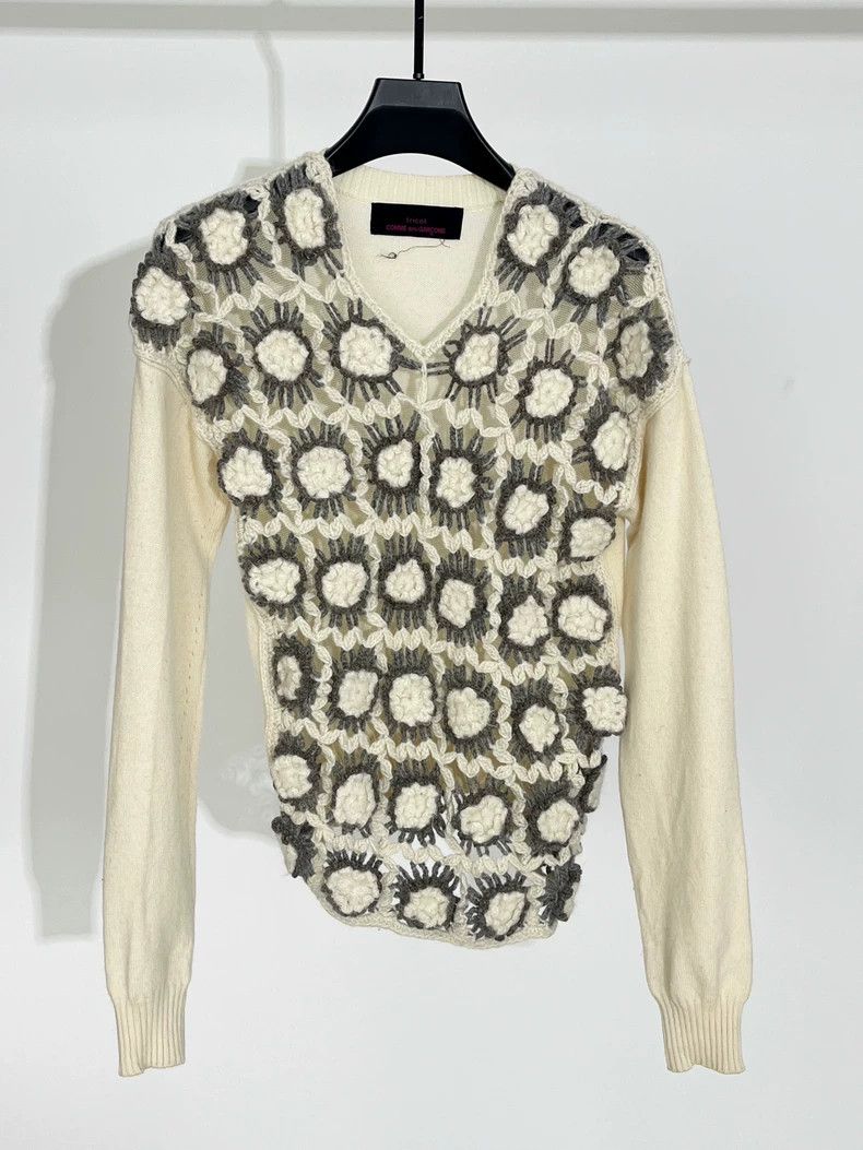 Comme des Garcons Comme des Garcons size 均码 Crocheted sweater Size S / US 4 / IT 40 - 1 Thumbnail