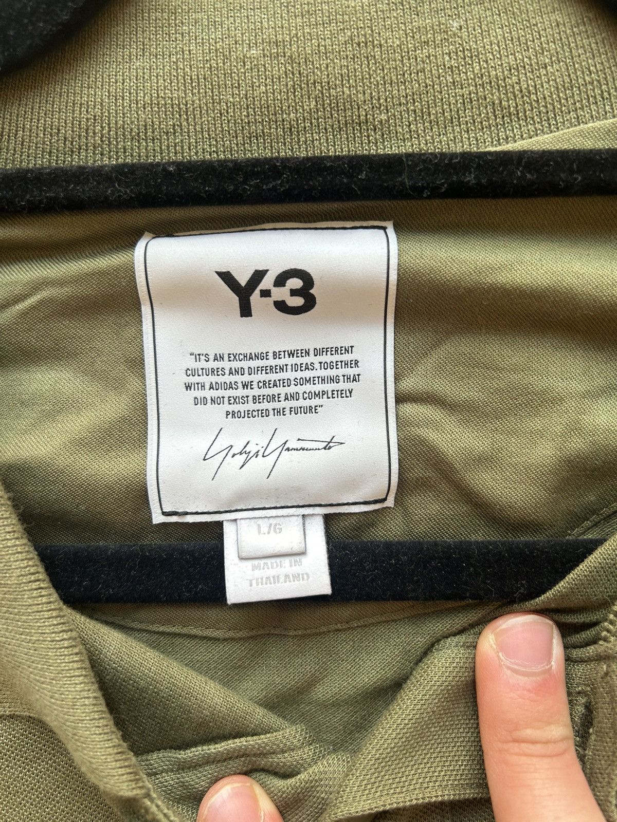 Y-3 Y3 long sleeve Size US L / EU 52-54 / 3 - 5 Thumbnail