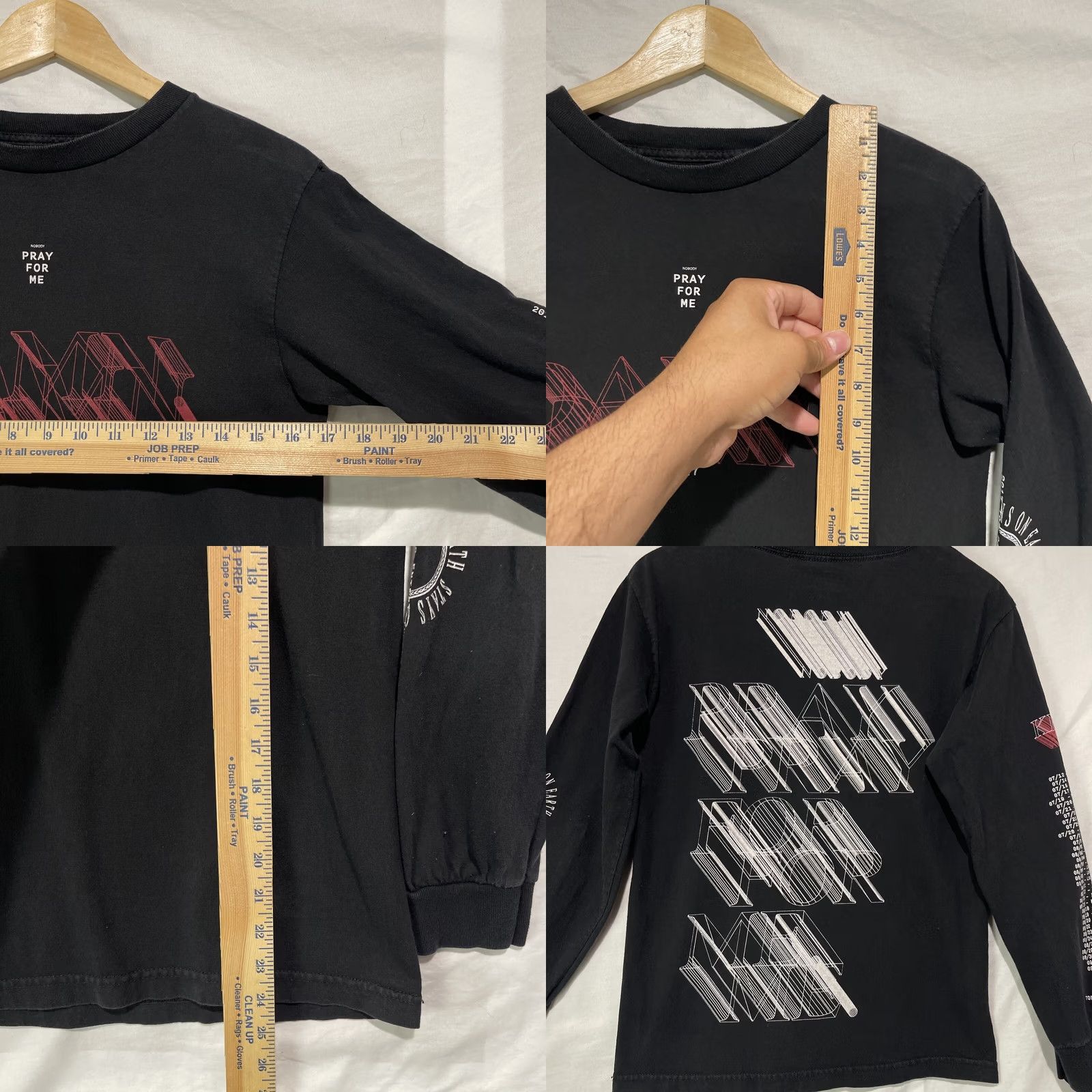 Vintage Kendrick Lamar Shirt Mens Small Damn 2017 Nobody Pray For Me Tour TDE Rap Tee Shirt Size US S / EU 44-46 / 1 - 8 Thumbnail