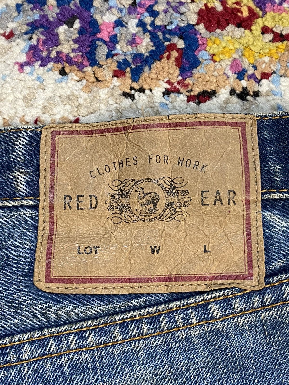 Paul Smith Selvedge Paul Smith Red Ear Japan Rework Patch Denim Jeans Size US 34 / EU 50 - 22 Thumbnail