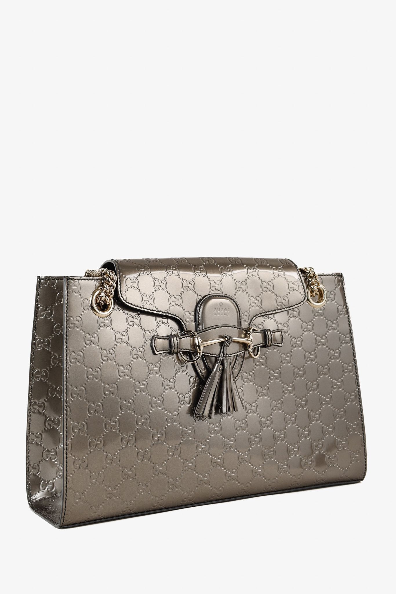 Gucci Gucci Shine Guccissima Large Emily Chain Shoulder Bag Size ONE SIZE - 2 Thumbnail