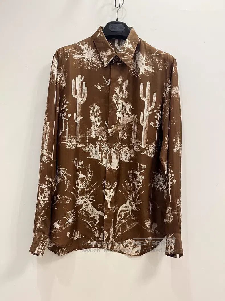 Dior Dior Silk mulberry silk shirt casual long sleeves Size US XS / EU 42 / 0 - 1 Thumbnail