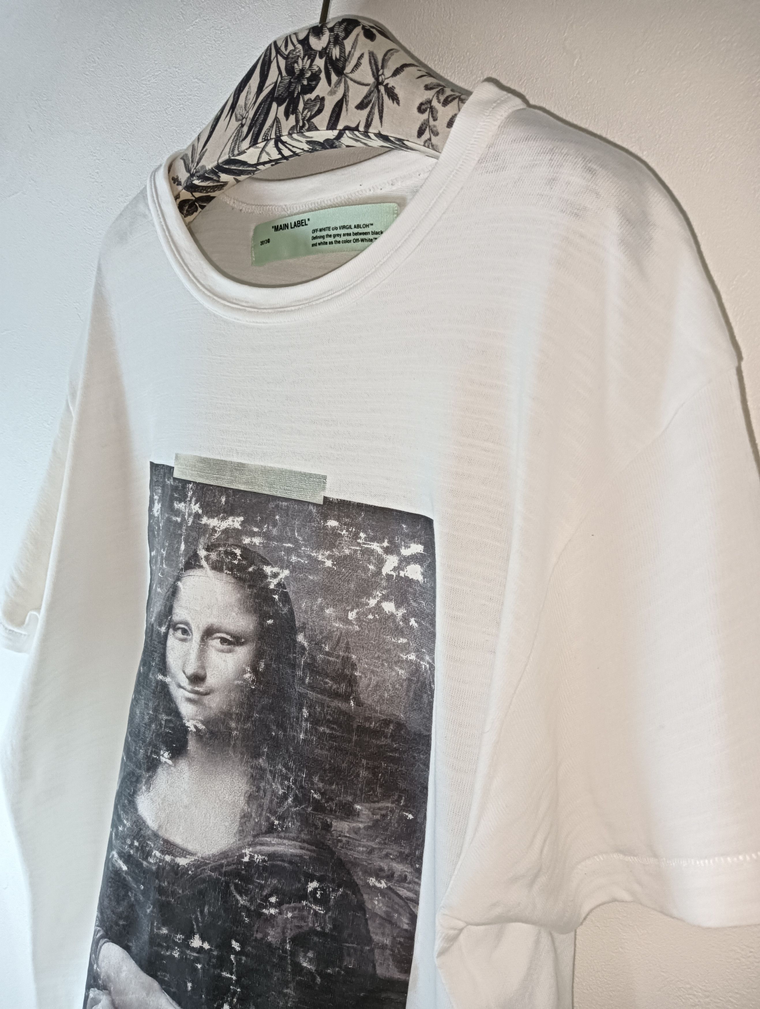 Off-White Mona Lisa Arrows Tee Size US M / EU 48-50 / 2 - 3 Thumbnail