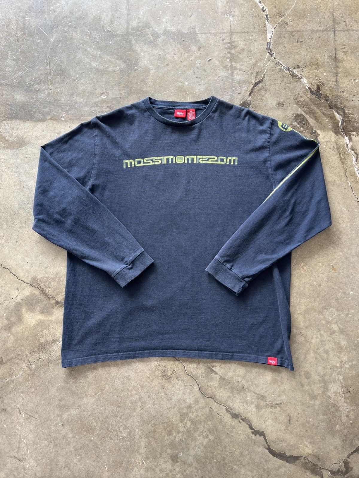 Mossimo × Vintage Vintage Y2K 2000s Mossimo Branded Sleeve Long Sleeve Tee XL Size US XL / EU 56 / 4 - 5 Thumbnail