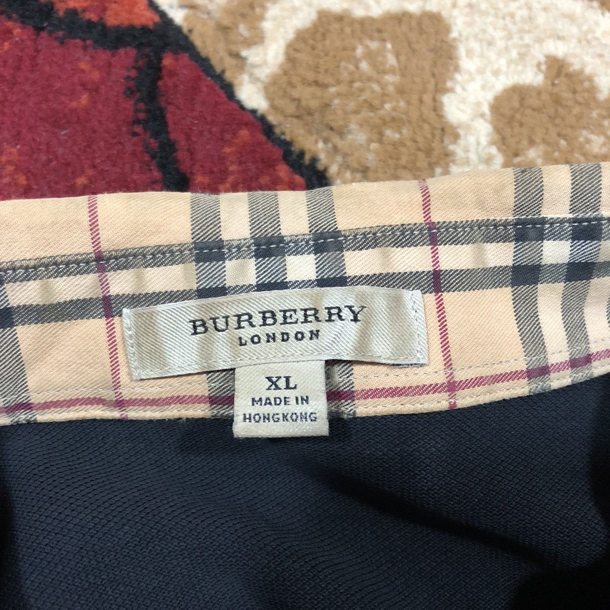 Burberry Vintage Thrashed Faded Burberry Novacheck Longsleeve Shirt Size US XL / EU 56 / 4 - 5 Thumbnail