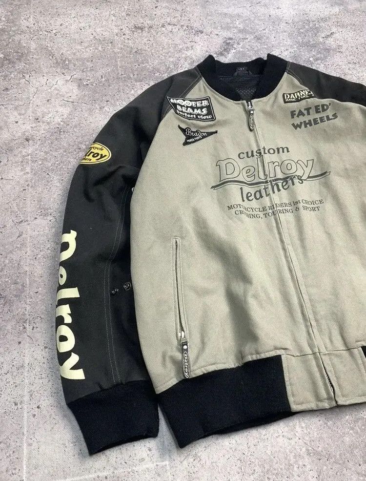 Japanese Brand Vintage Delroy Racing Team Moro Jacket Y2K Streetwear Size US XL / EU 56 / 4 - 4 Thumbnail