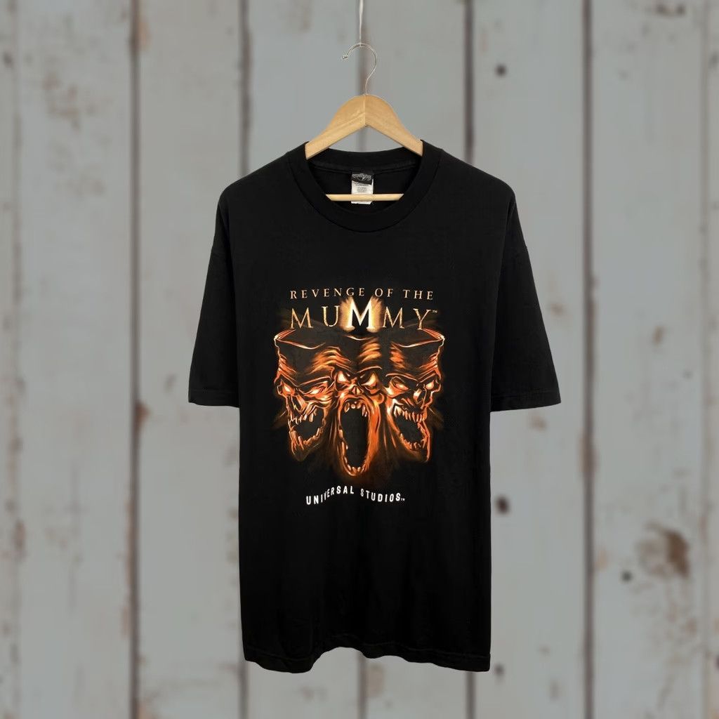 Revenge Vintage Revenge Of The Mummy Movie T-Shirt XL Black Men's Retro 2004 Rare/NWT? Size US XL / EU 56 / 4 - 1 Thumbnail