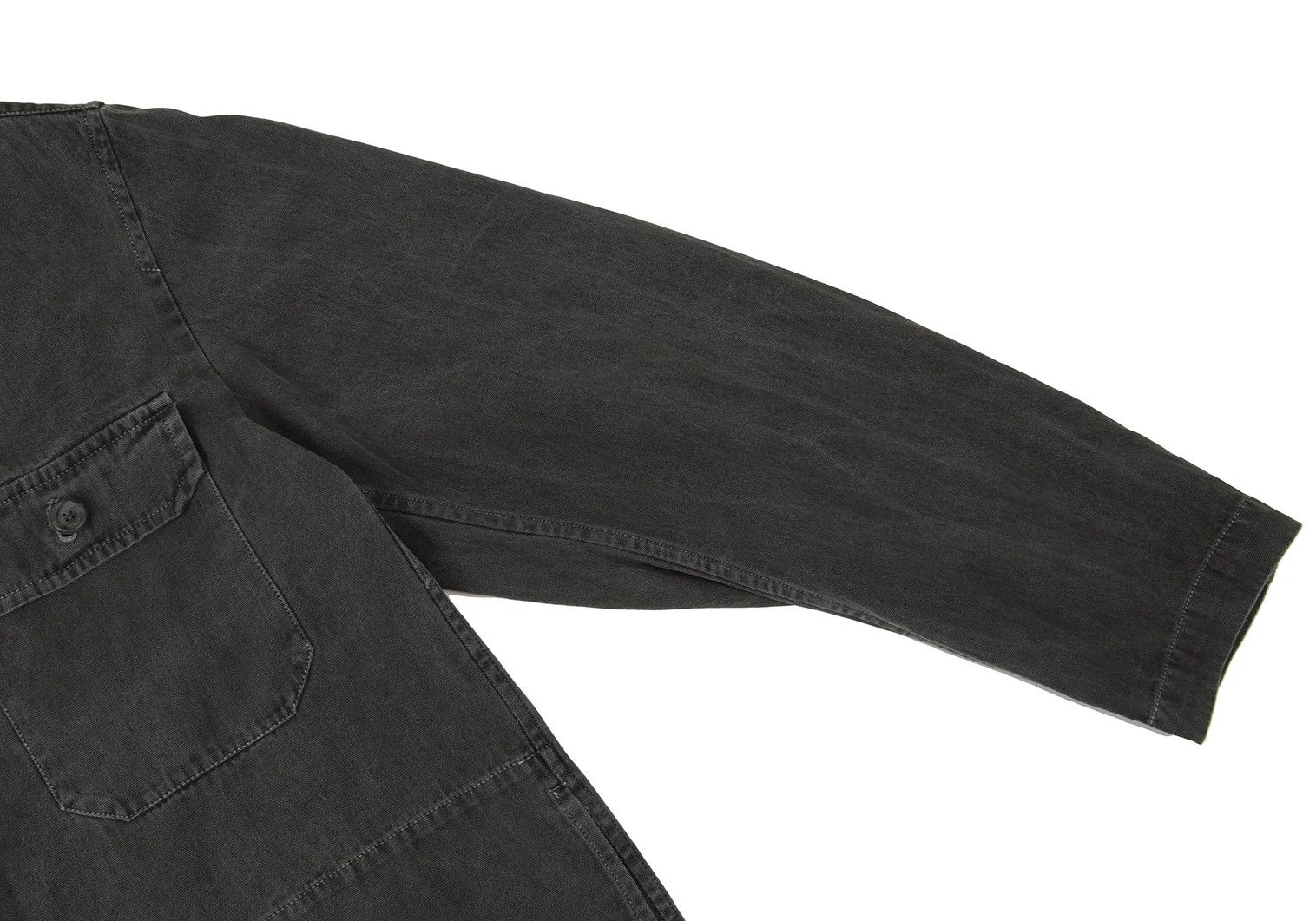 Issey Miyake Band Collar Duck Work Jacket in Charcoal L Size US L / EU 52-54 / 3 - 6 Thumbnail