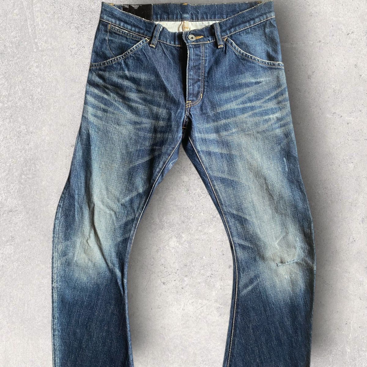 Kazuyuki Kumagai Attachment J leg Boot Cut Denim Size US 30 / EU 46 - 2 Thumbnail