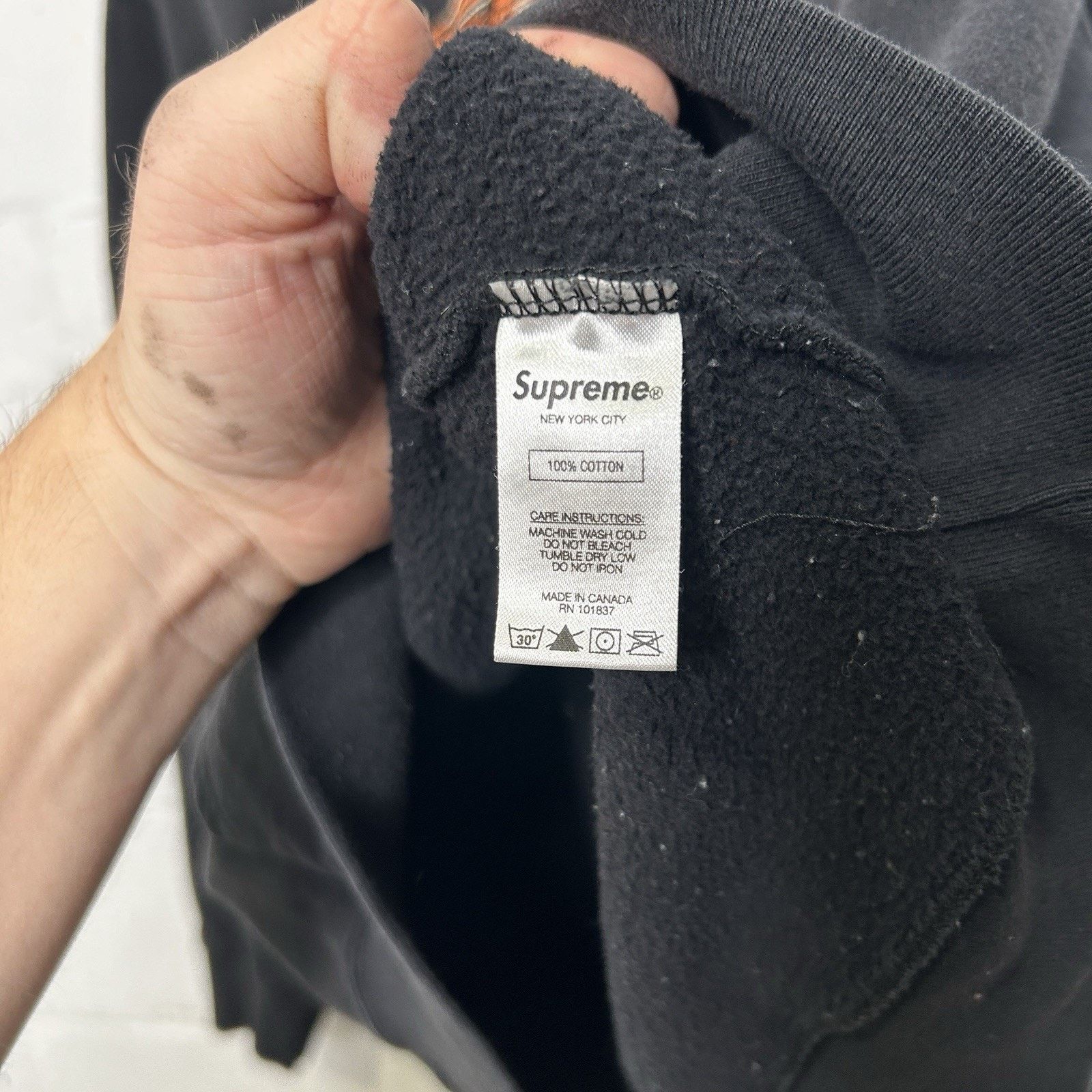 Supreme Supreme Toy Uzi Hooded Sweatshirt “Black Orange” SS19 Size US L / EU 52-54 / 3 - 11 Thumbnail