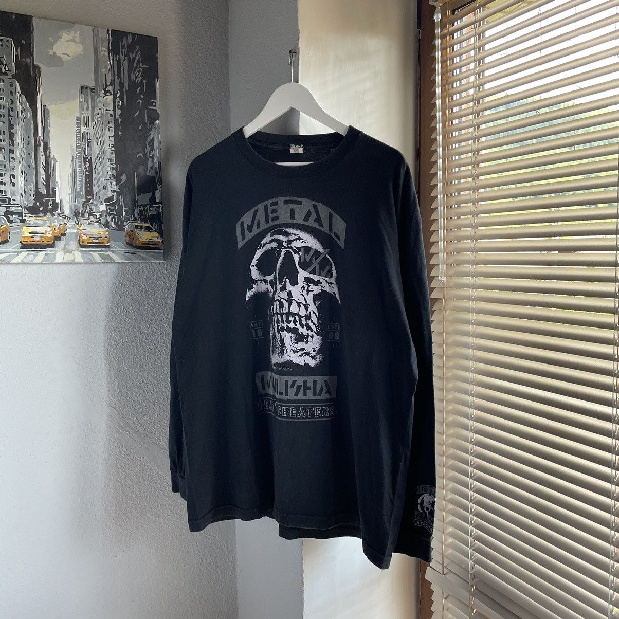 Metal Mulisha × Vintage Vtg Metal Mulisha Death Cheaters Affliction Punk Longsleevee Size US XL / EU 56 / 4 - 2 Thumbnail