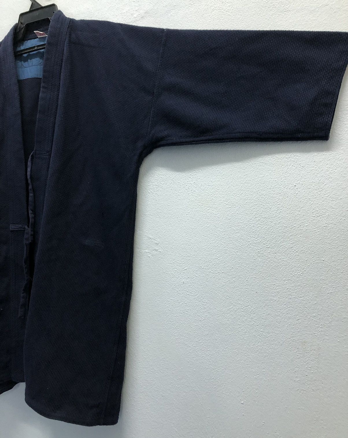 Vintage Vintage Noragi Japanese Traditional Indigo Blue Kimono Size US L / EU 52-54 / 3 - 3 Thumbnail