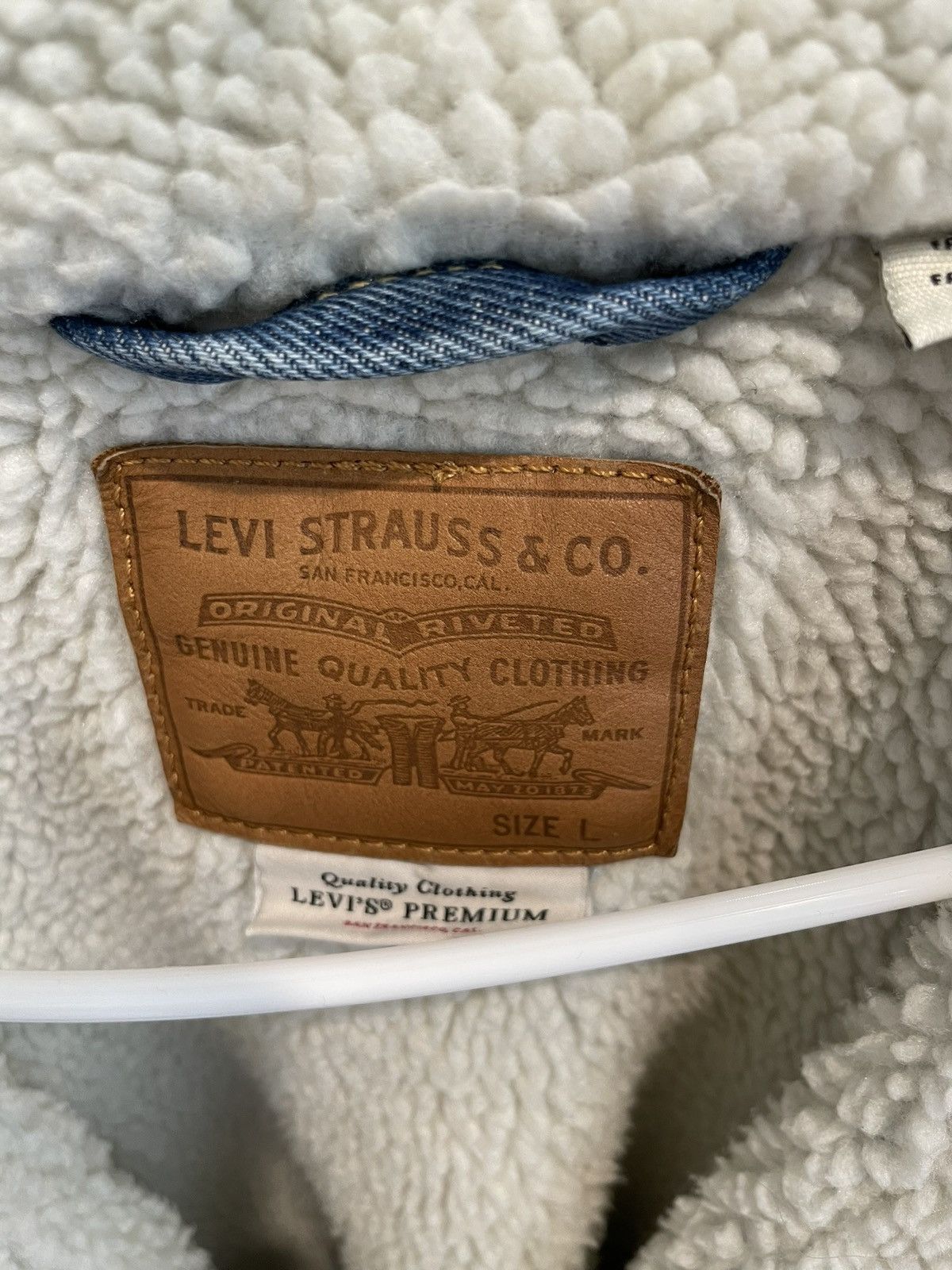 Levi's Vintage Clothing Levi’s Wool lined Trucker Size US L / EU 52-54 / 3 - 5 Thumbnail