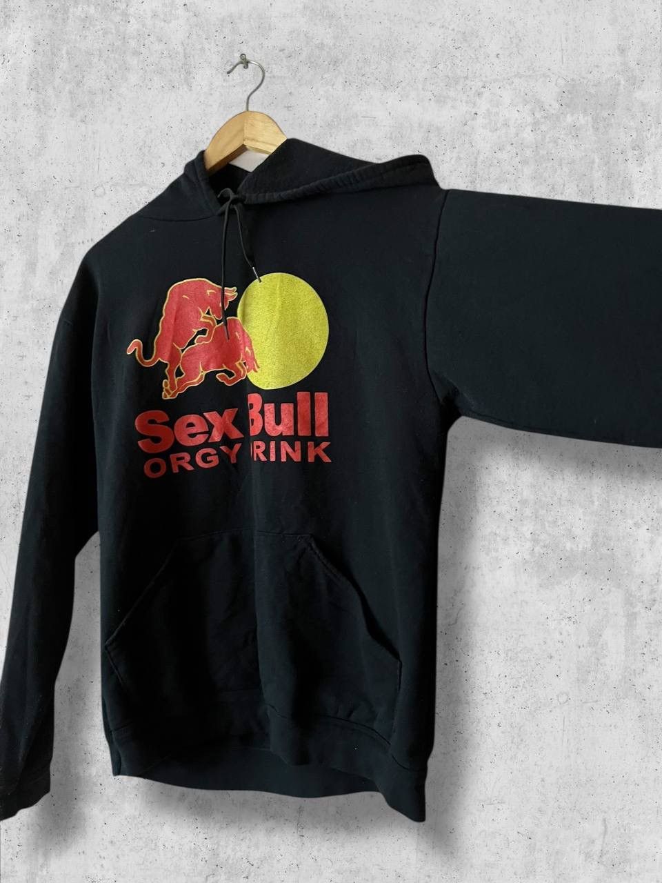 Vintage Sex Bull Energy Drink Vintage Hoodie hooded sex boxy Size US M / EU 48-50 / 2 - 4 Thumbnail