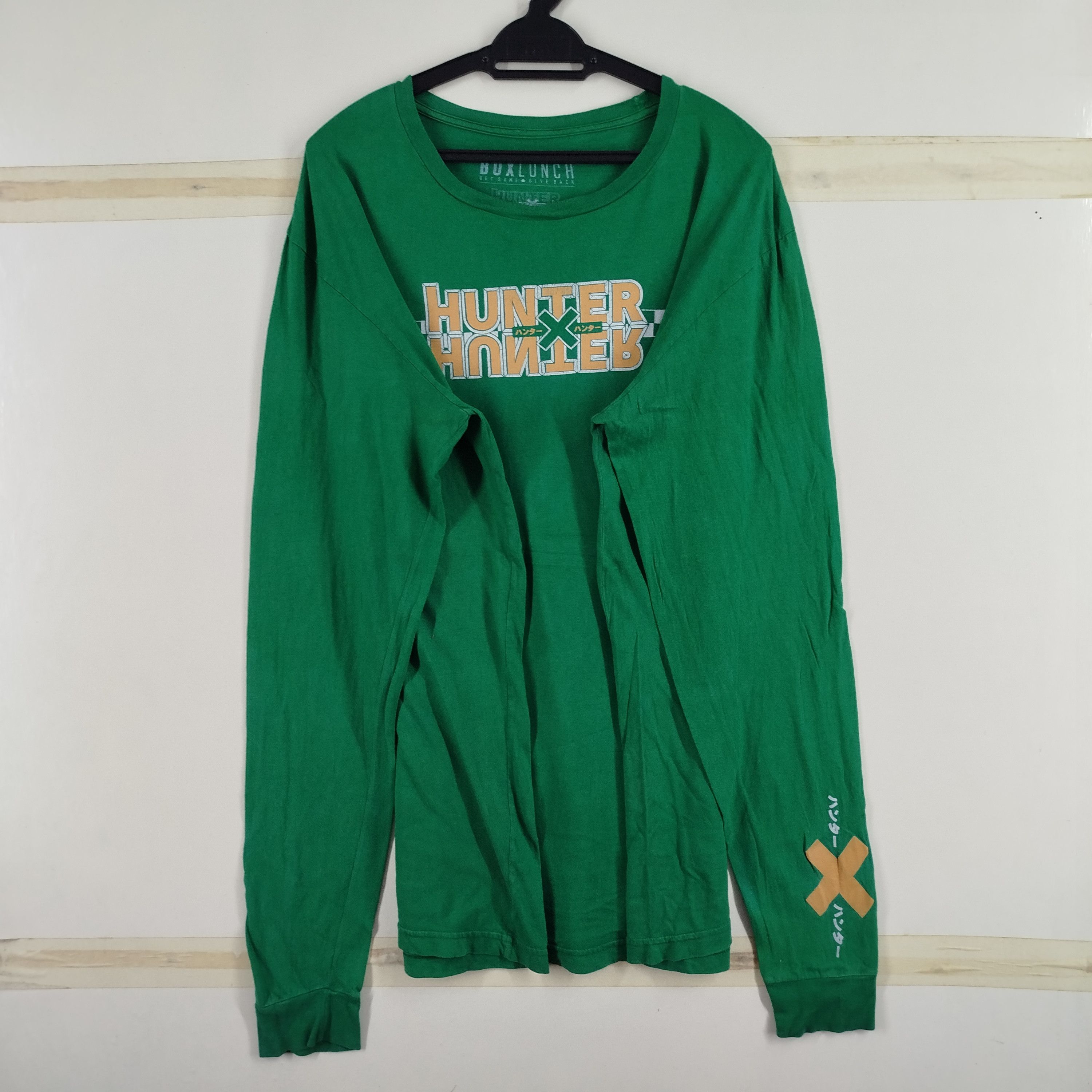Anime × Vintage Vintage Hunter X Hunter Anime Movie Big Backhit Size US L / EU 52-54 / 3 - 7 Thumbnail