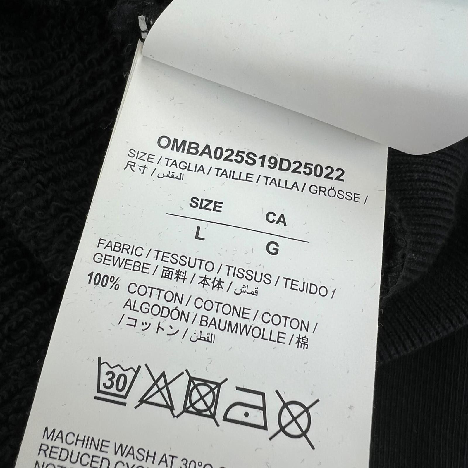 Off-White Off-White Mini Logo Black Sweatshirt Size US L / EU 52-54 / 3 - 5 Thumbnail