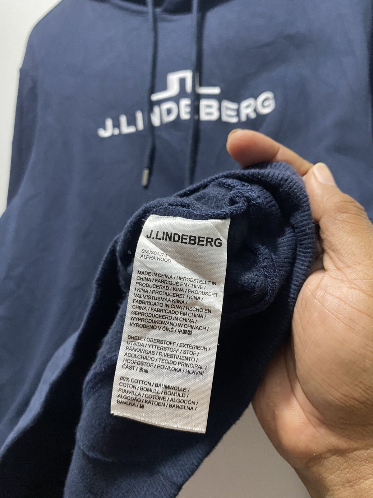 J.Lindeberg J. LINDEBERG ALPHA HOODIE JACKET Size US M / EU 48-50 / 2 - 8 Thumbnail