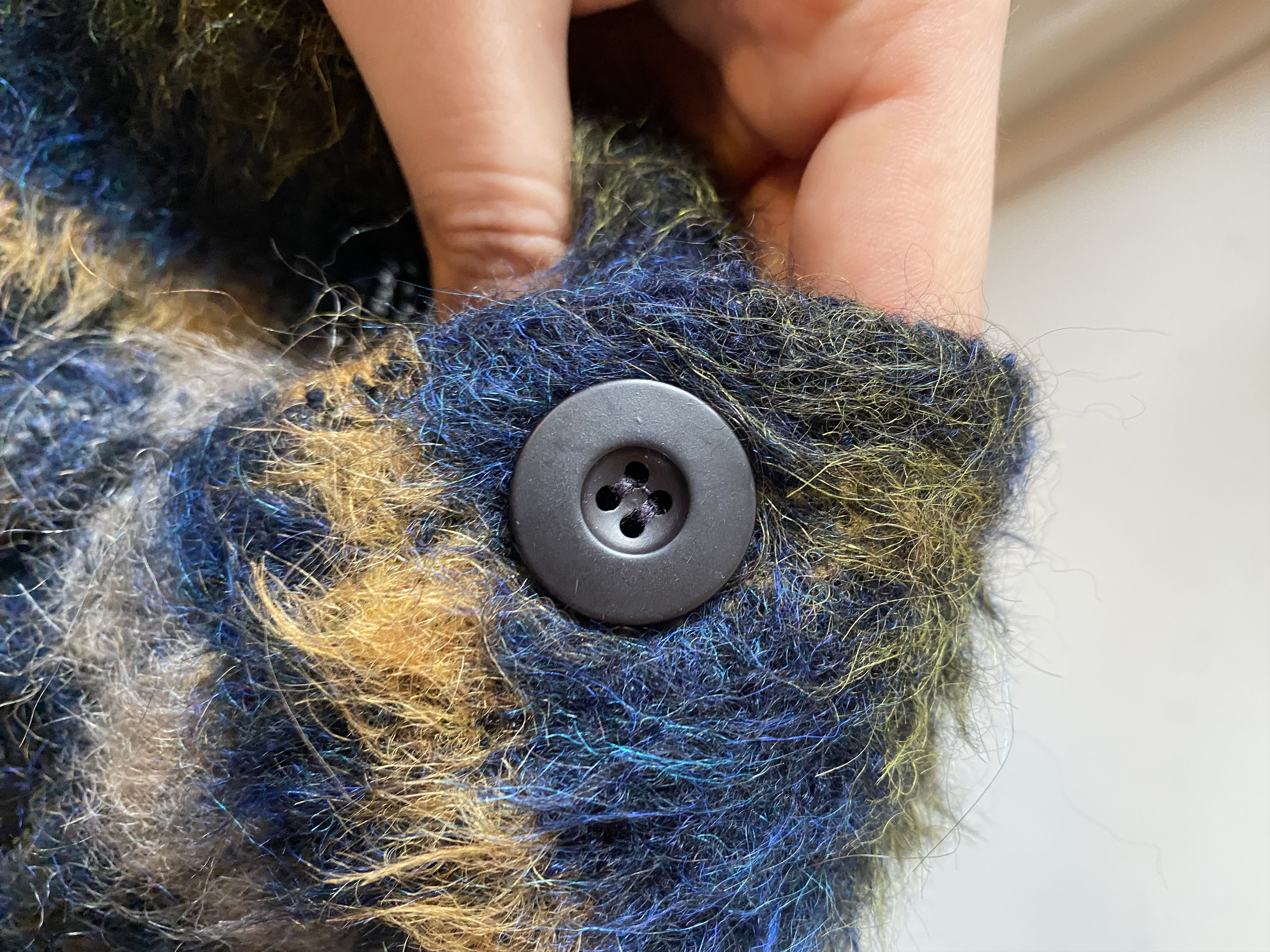 Our Legacy Our Legacy Mohair Check Cardigan Size US M / EU 48-50 / 2 - 9 Thumbnail