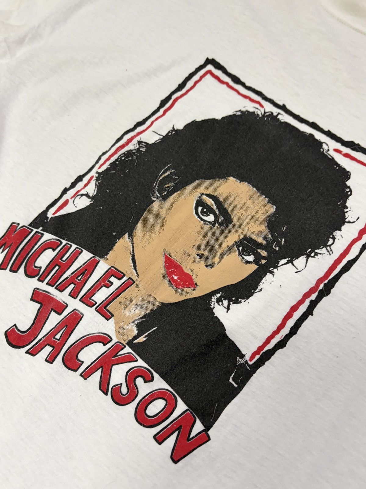 Vintage VTG 90s Michael Jackson King of Pop Bad Era T-Shirt L Size US L / EU 52-54 / 3 - 5 Thumbnail