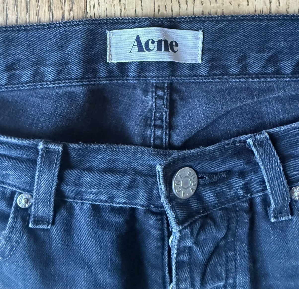 Acne Studios Acne denim jeans ROC / LANA BLUE Size US 33 - 4 Thumbnail