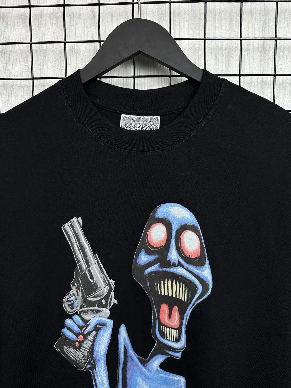 Band Tees The Offspring Alien Blue style Men Black L long sleeve shirt Size US L / EU 52-54 / 3 - 5 Thumbnail