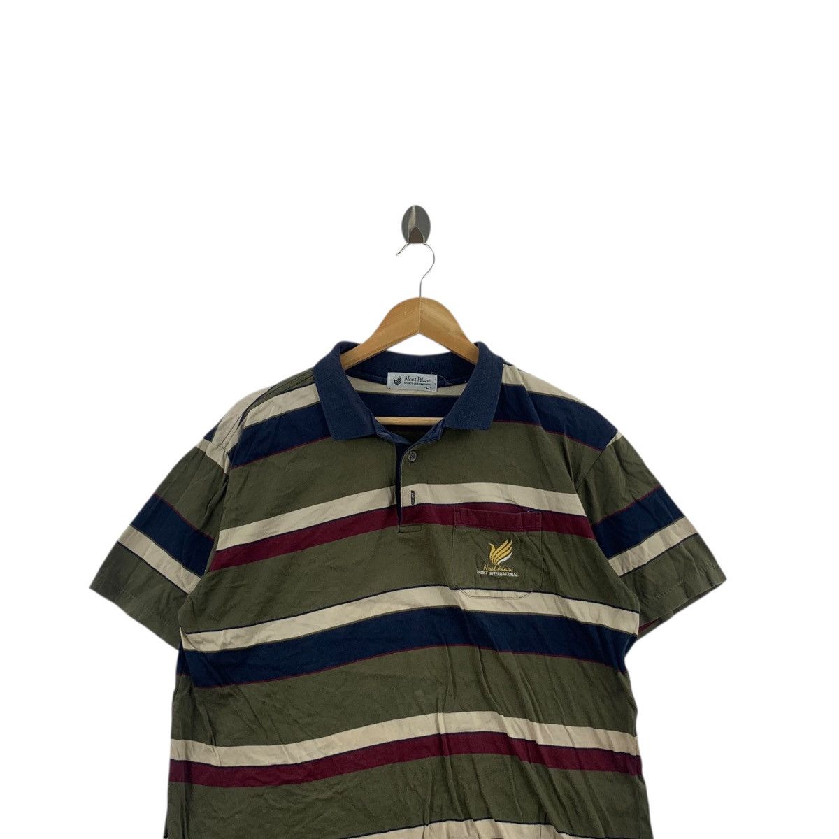 Vintage Vintage NEXT PHASE INTERNATIONAL Golf Polo Tee Shirt Top Size US L / EU 52-54 / 3 - 2 Thumbnail