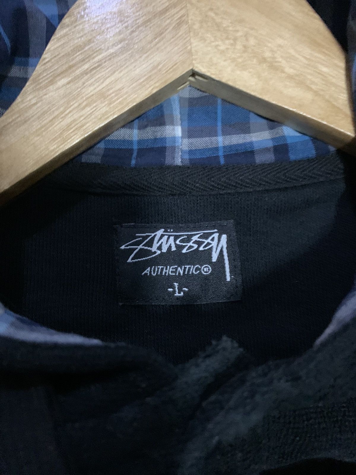 Japanese Brand STUSSY SHORT SLEEVES HOODIE Size US L / EU 52-54 / 3 - 6 Thumbnail