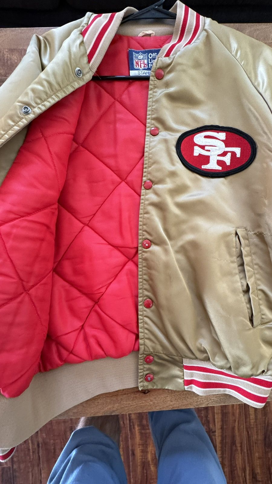 Other Niners Gold vintage NFL Stahl-Urban Jacket Size US M / EU 48-50 / 2 - 2 Thumbnail