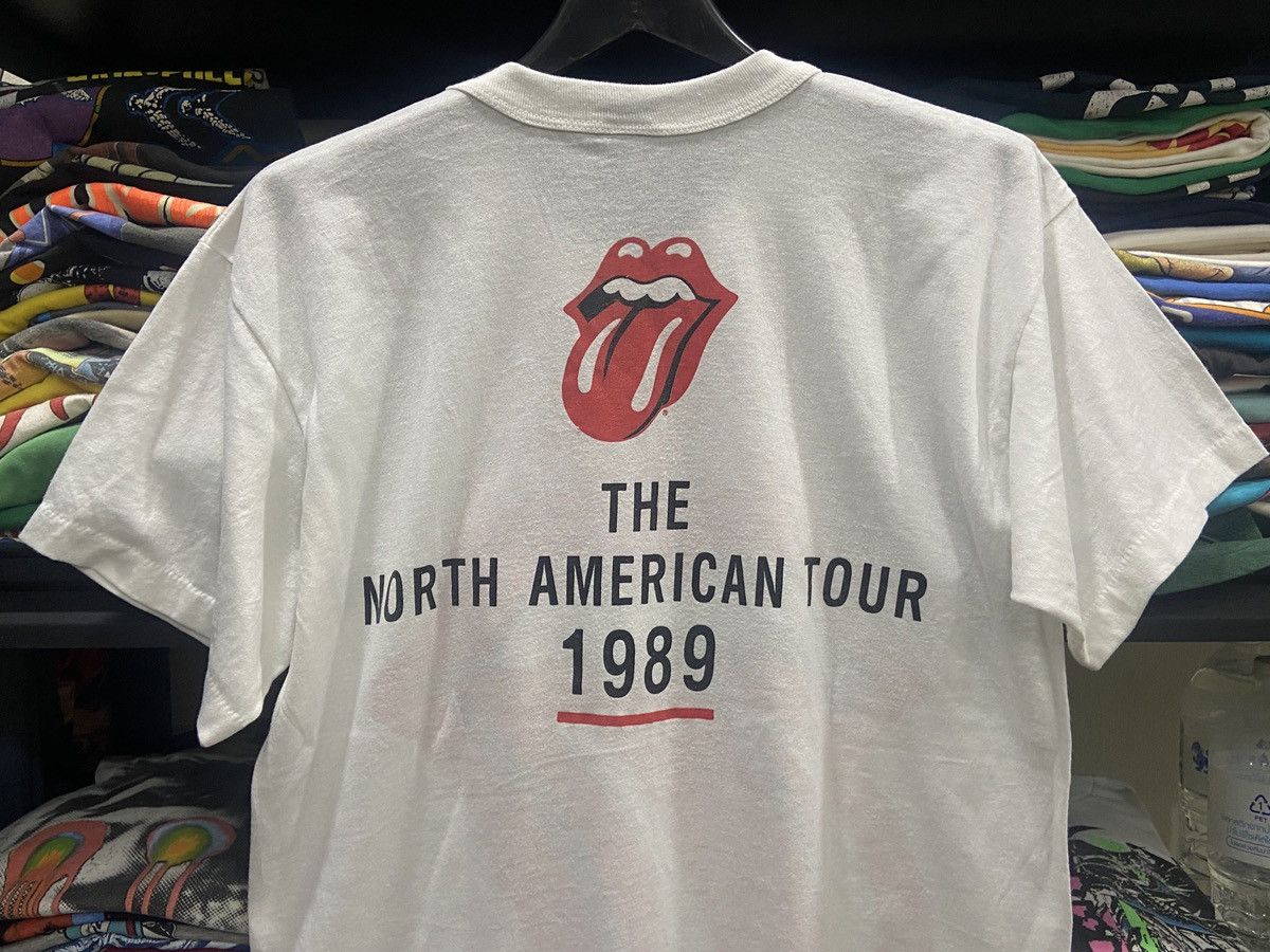 Band Tees Vintage 80s Rolling Stones ‘89 Brockum tour Rock Band TShirt Size US L / EU 52-54 / 3 - 9 Thumbnail