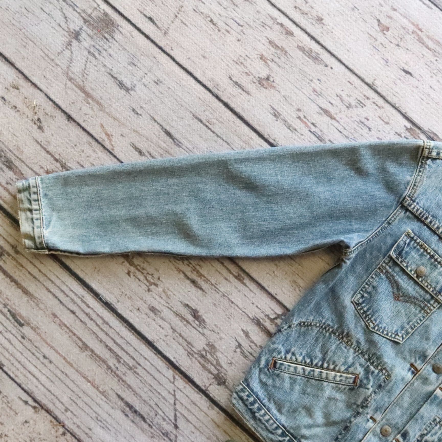 Levi's VINTAGE Levi's Denim Jacket Men L Blue Western Wear Jacket Size US L / EU 52-54 / 3 - 4 Thumbnail