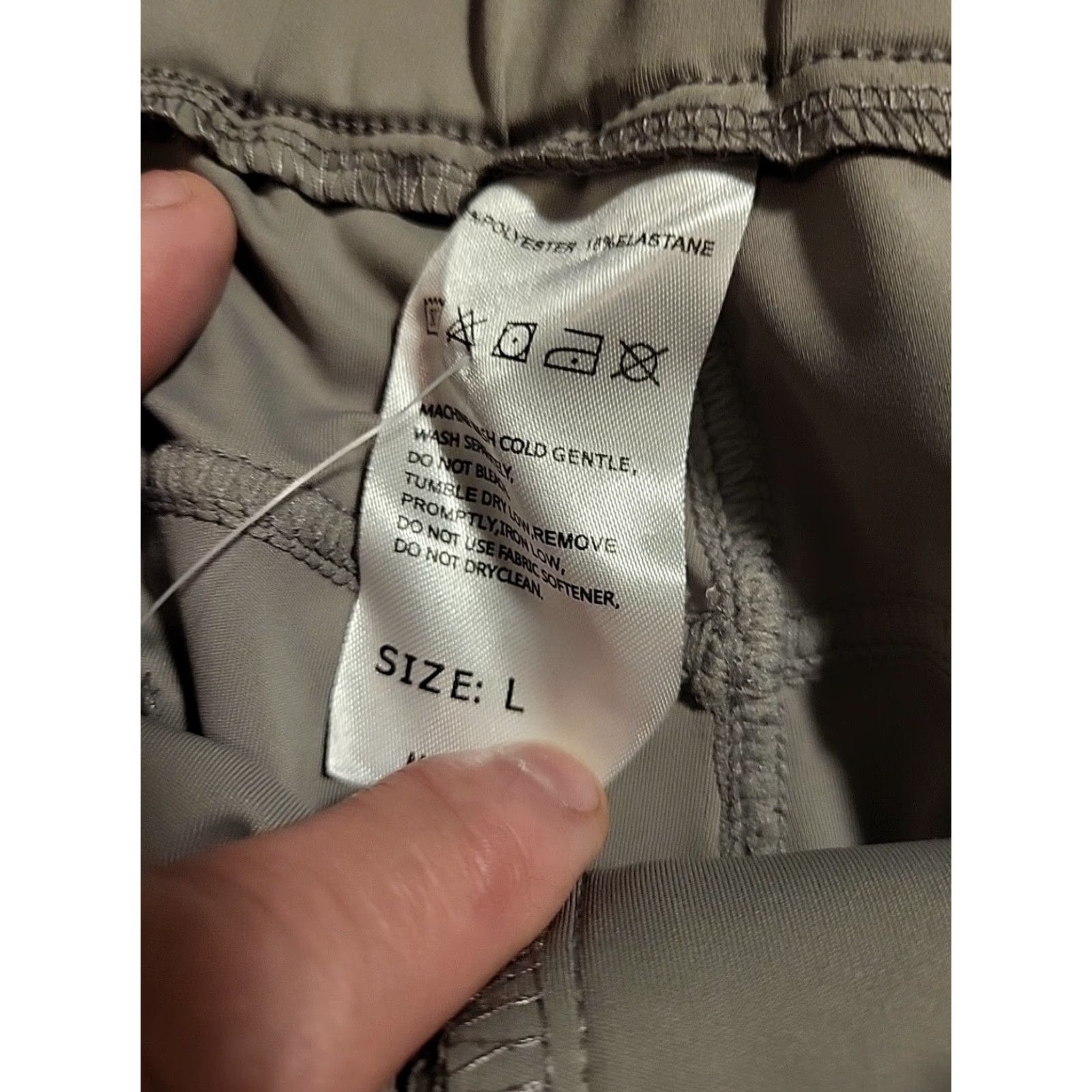 Vintage Gradual Performance Golf Pants 34"-36" X 30" Gray Stretch Security Pocket NWT Size US 34 / EU 50 - 5 Thumbnail